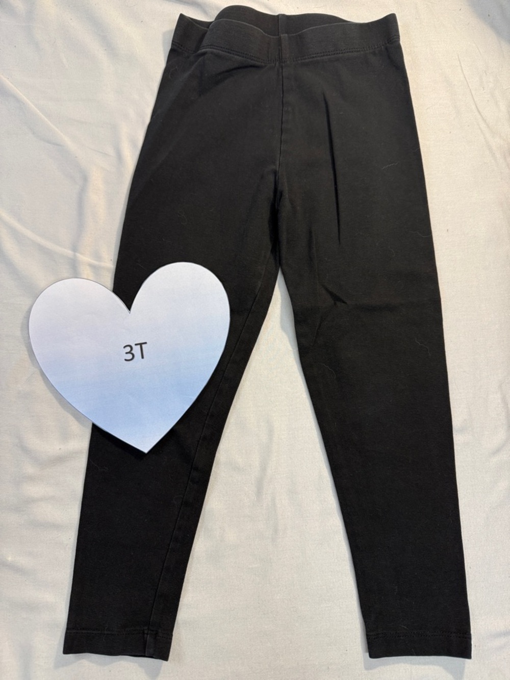 Little Earthlings - Jet Black Kids Leggings